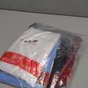 GROTEEN 7 Pack High Waisted 5''/8'' Biker Shorts for Women - Buttery Soft Black Workout Yoga Running Spandex Yoga Shorts (Small-Medium, 02-7 Pack Black/Gray/Navy/White/Rosy Brown/Wine Red/Light Blue)