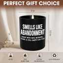 Christmas Farewell Gifts for Coworkers - Long Lasting Vanilla Lavender Scented Candle 10oz - Funny Retirement Going Away Coworker Leaving Gifts for Men Women Friends Boss