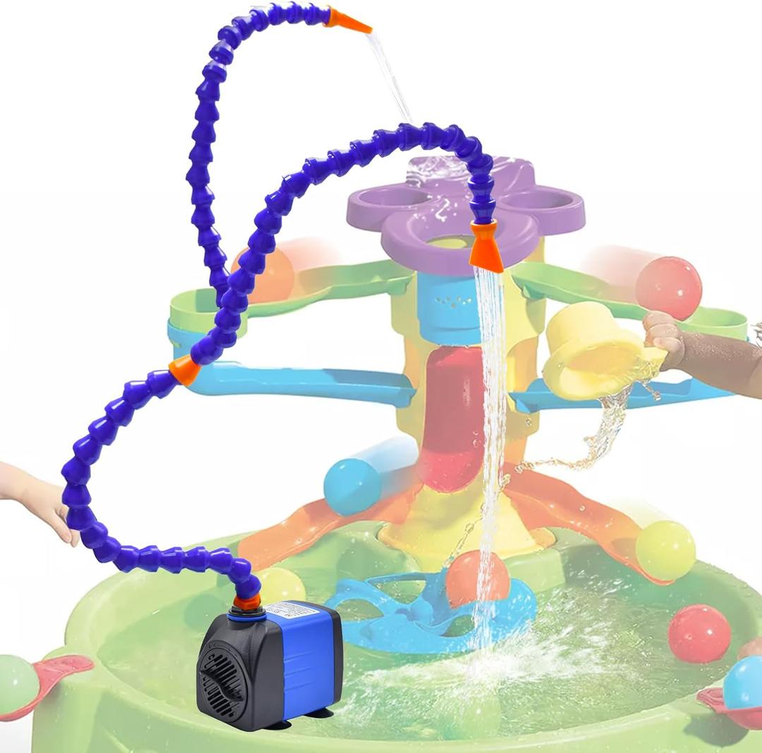 Newfangled Water Table Pump for Kids, 2 Way Kid Water Table Fun Toys, Summer Swimming Pool Toys for Kids New Creative Play, Outdoor Toddlers Water Table Game Toy