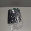 OUGES Womens Stretchy Maternity Over Belly Casual Work Straight Leg Pants Ankle Business Office Trousers with Pockets (Large, Black)