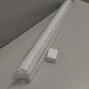 Joydeco Cordless Zebra Blinds (Pro), Dual Layer Light Control Zebra Blinds for Windows, Light-Proof Aluminum Cover, Free-Stop Roller Shades for Home & Office (White,35" W x 75" H)