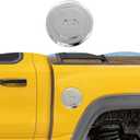 RT-TCZ Fuel Filler Gas Tank Door Cap Cover Trim Decoration Exterior Accessories for Dodge RAM TRX 2018-2025 (Chrome)