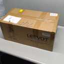 LEEVOT 7Lb/3L Sausage Stuffers, 304 Stainless Steel Sausage Maker Adjustable, 2 Speeds, 5 Filling Tubes (Silver)