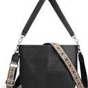 VONAL Hobo Crossbody Bags for Women, Vegan Leather Purses Shoulder Handbags for women PU leather Tote Bags Everyday Purse