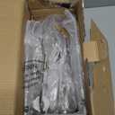 Lord Eagle Hand Mixer Electric Handheld 400W, 5-Speed Lightweight Kitchen Mixer with Storage Case, 5 Stainless Steel Attachments for Baking Cake Egg Cream Food Beater, Turbo+Eject Button (General, White)