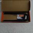 Happin Ground Stakes Ultra Strong, Trampoline Stakes Anchors High Wind, Ground Anchors Screw in, Tent Rebar Stake Heavy Duty & Swing Set Anchors, Galvanized Steel, U Shaped (4 Pack, Black)