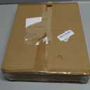 Jolitac Wood Desktop Shelf, Desktop Organizer Office Storage Rack Adjustable Wood Display Shelf 3 Tier Storage Display Rack Office Decor Stand Shelves with Metal Frame (Pink)