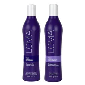 Loma Hair Care Violet Duo: Shampoo and Conditioner (24 Fl Oz (Pack of 2))