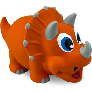 PetSport Jumbo Triceratops Dog Toy - 12"