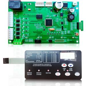 42002-0007S Control Board Kit Replacement for Pentair MasterTemp Sta-Rite Max-E-Therm NA & LP Series Pool & Spa Heater Electrical Systems with 472610Z