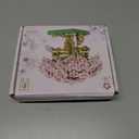 QISHOUTING Cherry Blossom Tree Building Set, 1113PCS, Flowers Bonsai Tree Mini Blocks Kit for Adult, Japanese Sakura-Tree House Building Blocks, Gift Ideas for Girls 8 10 12 14+ (Pink)