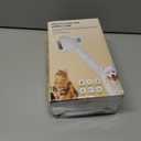 Pet Steam Brush for Dog & Cat - 3-in-1 Steam Grooming Brush for Shedding & Hair Removal - Self Cleaning Spray Comb with Mist for Long Haired Pets - Includes 1*Waterless Shampoo, Blue