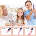 IJIANG Window Liquid Chalk Markers Washable - Pastel 8 Colors - 10mm Jumbo Chalk Marker Pens Erasable for Christmas Gifts, Cars Decorations, Glass, Blackboard, Bistro, Chalkboard, Wedding Signs