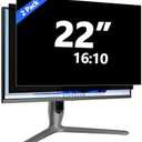 22 Inch Privacy Screen for Computer Monitor Eye Protection Anti Glare Blue Light Monitor Privacy Shield Screen 22 Inch Diagonal 16:10 Aspect Ratio [2 Pack]