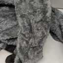 DarkCom Raccoon Onesie Halloween Costume One Piece Unisex Adult Pajamas Women Men Sleepwear Christmas Pajamas (Gray, L)