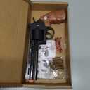 Toy Guns with 12 Soft Bullets, Toy Pistol Cap Gun, Foam Dart Blaster with 6 Shell Ejecting, Soft Foam Blasters, Gifts for Boys Kids Girls Ages 6 7 8 9 10 11 12+(Brown)