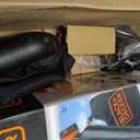 BLACK+DECKER Leaf Blower Cordless Leaf Vacuum and Mulcher Combo Kit, Battery and Charger Included, 40V 120 mph Air Speed, 6-Speed Dial, Built-in Scraper with Collection Bag (LSWV36)