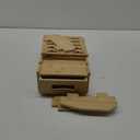 ZOOFOX Bamboo Charging Station for Multiple Devices, Desk Docking Station with Removable Divider Slots and Drawer, Bedside Charging Station Compatible with Smartphone, Tablet, Laptop, Earphone