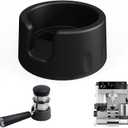 Coffee Tamper Base Compatible with Ninja Espresso Machine ES601 Coffee Handle, Made of Black Non-Slip Silicone for Ninja Luxe Cafe Machine Accessories