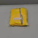 Lukovee Dog Raincoat, Adjustable Dog Rain Jacket with Clear Hooded Double Layer for Large Medium Small Dogs Puppies, Waterproof Rain Coat Poncho with Reflective Storage Pocket & Rim (Yellow, L)