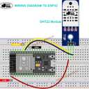 5 x DHT22 Temperature and Humidity Sensor Module for Arduino, ESP32, Raspberry Pi, 5 Pieces
