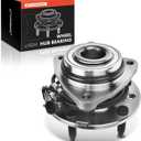 A-Premium Front Wheel Bearing and Hub Assembly with ABS & 5-Lug Compatible with Chevy & GMC & Isuzu & Oldsmobile - 1997-2005 - Blazer, S10, Jimmy, Sonoma, Hombre, Bravada