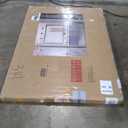 ISKM Black Framed Mirror for Bathroom 60" x 40" Matte Black Bathroom Vanity Mirror Anti-Rust, Tempered Glass, Rounded Rectangle Mirror(Horizontal/Vertical)