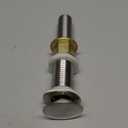 Rockgoya Bathroom Sink Drain,Drain Stopper Bathroom Sink Without Overflow,Pop Up Drain Assembly with Detachable Strainer Basket,Built-in Anti-Clogging Strainer,Stainless Steel Brushed Nickel