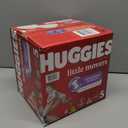 Huggies Size 5 Diapers, Little Movers Baby Diapers, Size 5 (27+ lbs), 50 Count