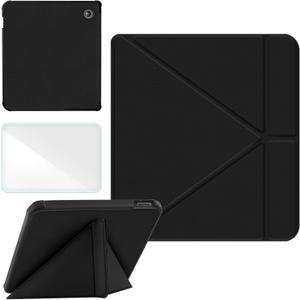 Case Compatible with Kobo Libra Colour(2024) and Kobo Libra 2(2021) e-Reader, Includes a Screen Protector - Premium PU Leather Cover with Auto Sleep/Wake