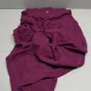 Aoxjox Women's Workout Athlenza Straight Leg Bottoms High Waist Lumastretch Gym Yoga Pants 31"/ 33"/ 35" (Large, Burgundy)