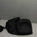 Momcozy Hip Seat Baby Carrier - Adjustable Waistband with Original 3D Belly Protector, Ergonomic Carrier with Various Pockets for Newborns & Toddlers up to 45lbs (Black, Medium)