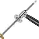 PVC Pipe Inside Cutter with 1PC Diamond Grit Cutting Wheel and 1/4" Hex Shank, Stainless Steel PVC Inside Cutter Tools Fit7 Inch Adjustable Cutting Depth for 1-1/2 Inch to 8 Inch PVC Pipe