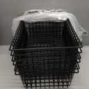 Pantry Baskets Pantry Organization and Storage 4 Pack Large Wire Baskets for Organizing Pantry Storage Bins Metal Wall Hanging Basket