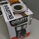 Gourmia Drip Coffee Maker – 5 Cup, OneTouch Brew, Pause & Serve, Adjustable 4 Hr Keep Warm, EZView Water Window, Black