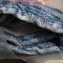 Kokia Abstract Area Rugs 8x10 Bedroom Soft Living Room Rugs Washable Distressed Vintage Comfy Blue Carpet with Non-Slip Backing for Farmhouse Home Office Room Decor, Oslo Teal Amber (Ocean/Teal/Cactus/Amber)