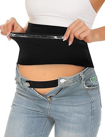 Belly Bands for Pregnant Women Maternity Band for Pants Postpartum Belly Band Pregnancy Band for Jeans
