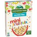 Cascadian Farm Organic Mini Fruitfuls, Gluten Free Cereal, Made with Whole Grain, Non-GMO, 11.1 oz