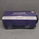 DONAMA Cervical Pillow for Neck and Shoulder,Contour Memory Foam Pillow,Ergonomic Neck Support Pillow for Side Back Stomach Sleepers with Pillowcase-Standard Size (Standard Size 21.65"Lx12.12"Wx4.13"H, Black)