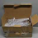 Snowflake Solar Christmas Pathway Lights, Set of 5 LED Outdoor Stake Lights, Waterproof Christmas Decorations for Garden, Yard, Lawn, Walkway, Patio Decor (5pcs Cold White)