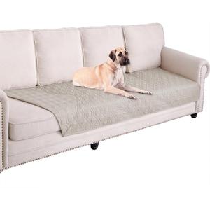 Ameritex Waterproof Dog Bed Cover Pet Blanket for Furniture Bed Couch Sofa Reversible (30x90 Inch (Pack of 1), Khaki+khaki)