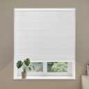 Allesin Cordless Blackout Cellular Shades, Honeycomb Blinds for Windows, Thermal Insulated & Noise Dampening, Room Darkening Window Coverings for Bedroom & Nursery, White, 32" W x 64" H