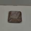 Winterworm Rustic Walnut Wooden Tray Solid Wood Serving Tray Square Rectangle Platter Tea Tray Coffee Table Tray (Square Small (6.3 x 6.3 inch))