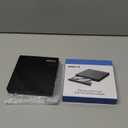 External DVD Drive USB 3.0 USB C CD Burner CD/DVD +/-RW Optical Drive, Slim Portable DVD CD ROM Rewriter Writer Duplicator for Laptop Desktop PC Windows 11/10/8/7 MacBook Mac Linux OS Apple