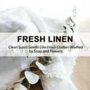 ROSE COTTAGE Large 12 Packs Fresh Linen Hanging Closet Deodorizer Air Freshener Long Lasting Scented Sachets Smell Goods for House
