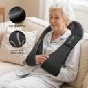 Snailax Shiatsu Back Neck Massager with Heat, Neck Shoulder Massager, Deep Kneading Massager Gifts for Mom, Dad, Mothers Day,Gifts Presents for Her,Him