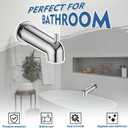 7 Inch Slip on Bathtub Spout with Diverter, Compatible with Moen 3839/3853,Extra Long Diverter Tub Spout Fits 1/2" Copper Tube(5/8" Diameter),Chrome