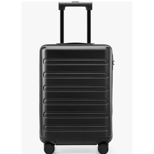 NINETYGO Carry On Luggage 22x14x9 Airline Approved, 20 Inch Luggage with Smooth Double Spinner Wheels, Hard Shell PC+ABS Suitcase Carry-On, Lightweight Travel Luggage, TSA Approved (Black, Andes)