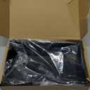 Acrylic Guest Towel Napkin Holder,Black Bathroom Paper Hand Towels Storage Tray,Disposable Paper Towel Holder for Bathroom,Kitchen,Parties,Weddings, Hotel and Restaurant (9.5x5.5x2 inch)