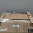 MaxSmeo Mid Century Modern Nightstand with Charging Station, Bedside Tables with Rattan Drawer, Small Wood Nightstand Side Table for Living Room,Bedroom (Brown)